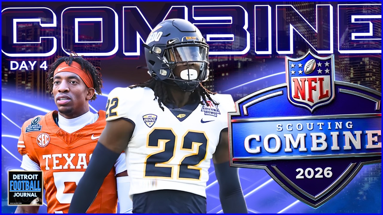 Detroit Lions Cornerback Shortlist - 2026 NFL Combine Media Day 4 Recap