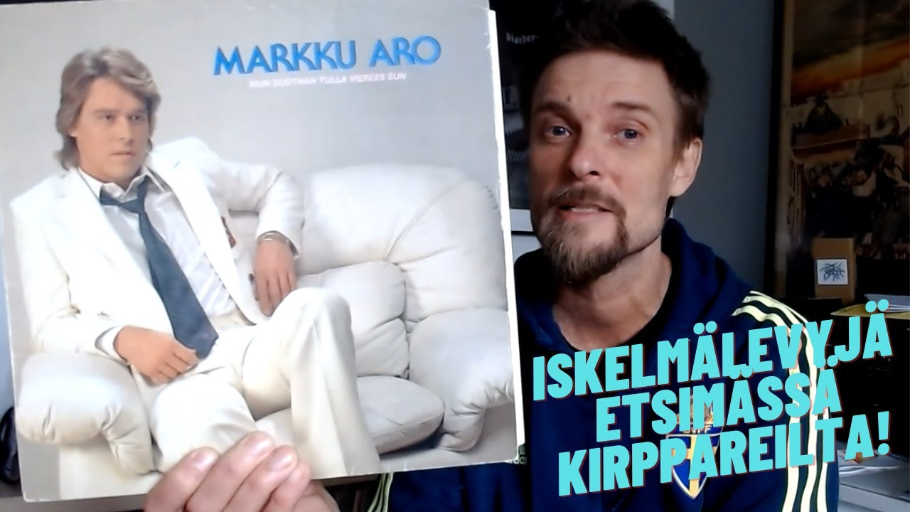 Iskelmälevyjä etsimässä kirppareilta