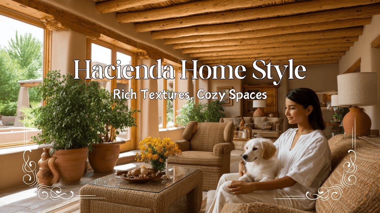 Timeless Hacienda Charm: Rich Textures and Earthy Tones for Cozy Spaces
