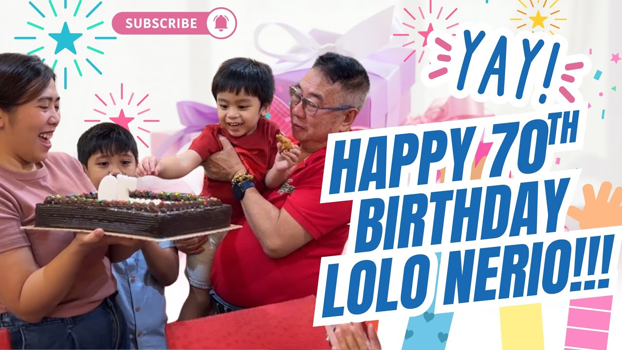 Celebrating Lolo Nerio's 70th Birthday + Christmassaya Carnival Adventure