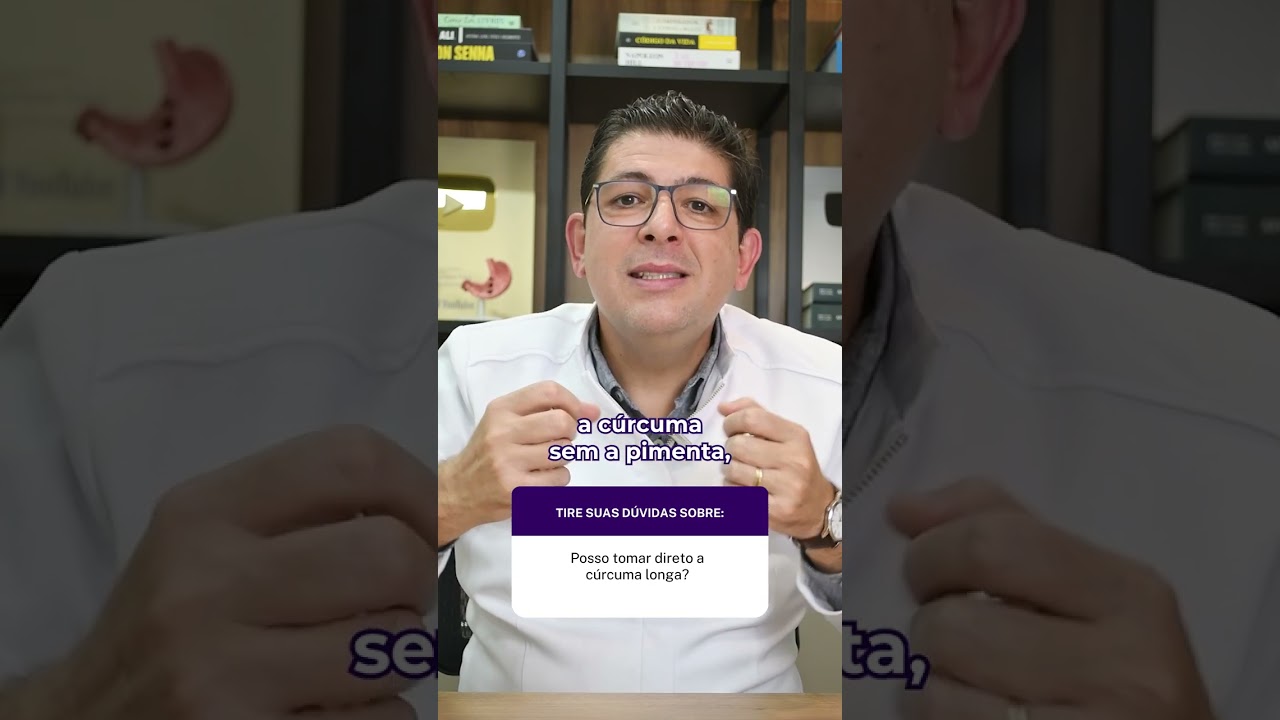 Posso tomar direto a c&uacute;rcuma longa?