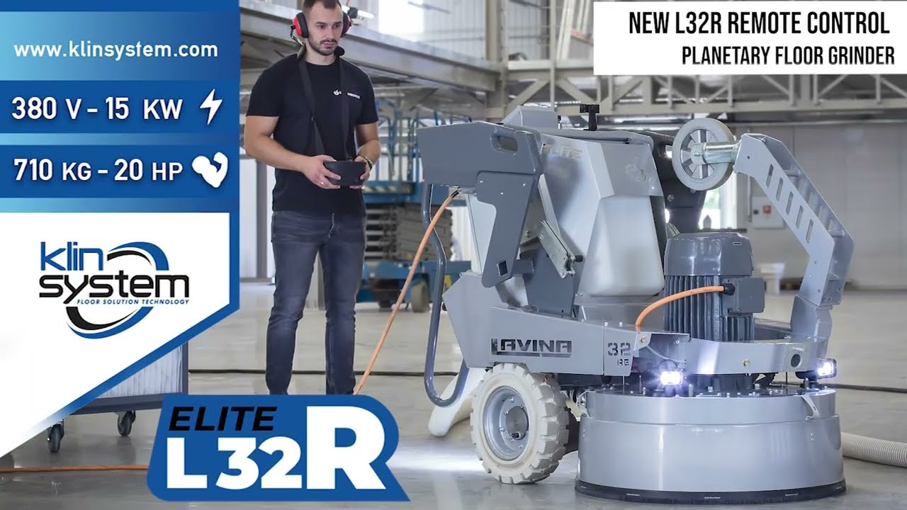 Floor Grinding Machine | Lavina Elite L32R | Klinsystem | Italy