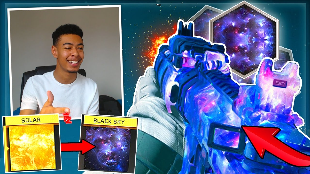 UNLOCKING THE NEW 'BLACK SKY' CAMO w/ REACTION! - THE BEST CAMO EVER?!