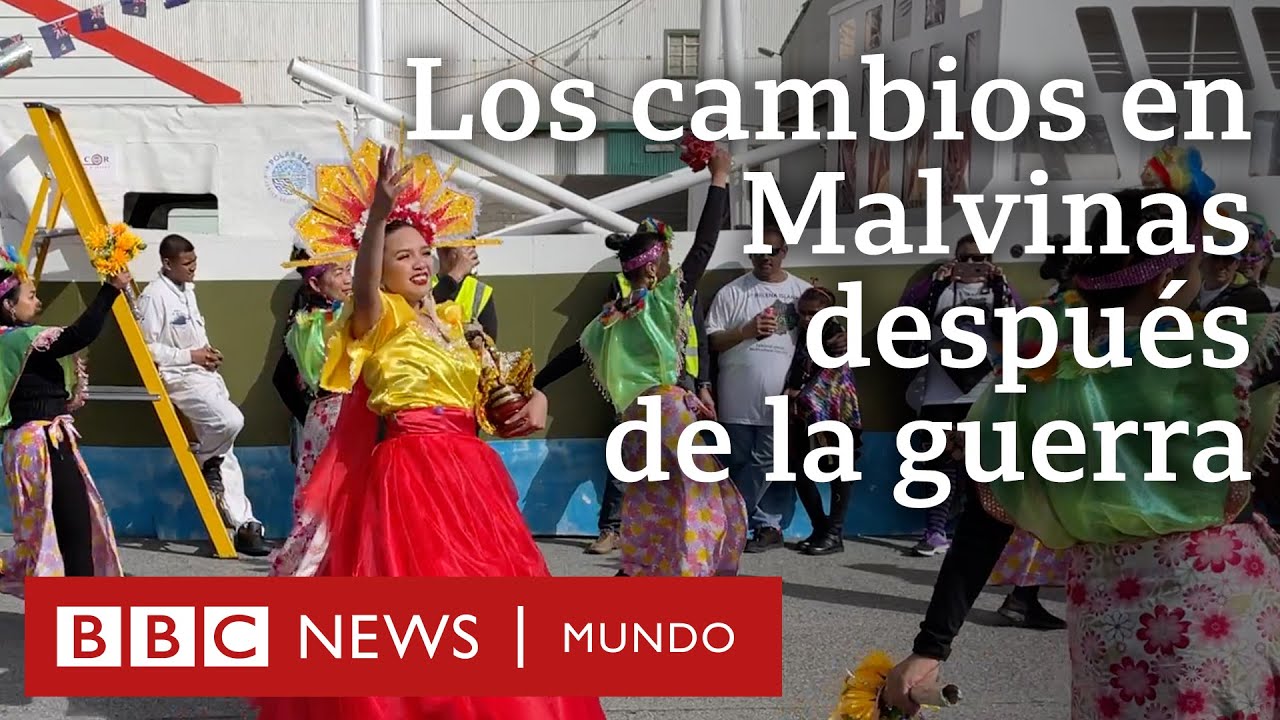 Cuánto han cambiado las Malvinas / Falklands 40 años después de la guerra | BBC Mundo