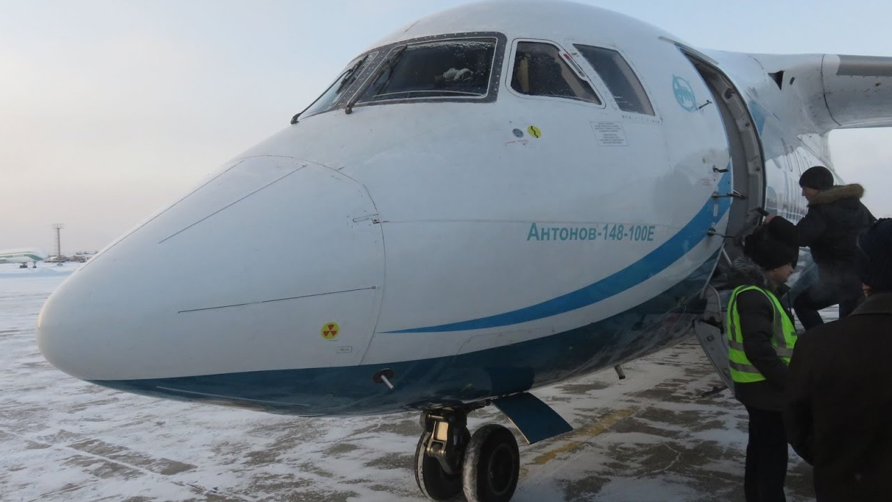 Angara Airlines An-148-100E - Flight from Mirny (MJZ) to Krasnoyarsk Yemelyanovo (KJA), Russia