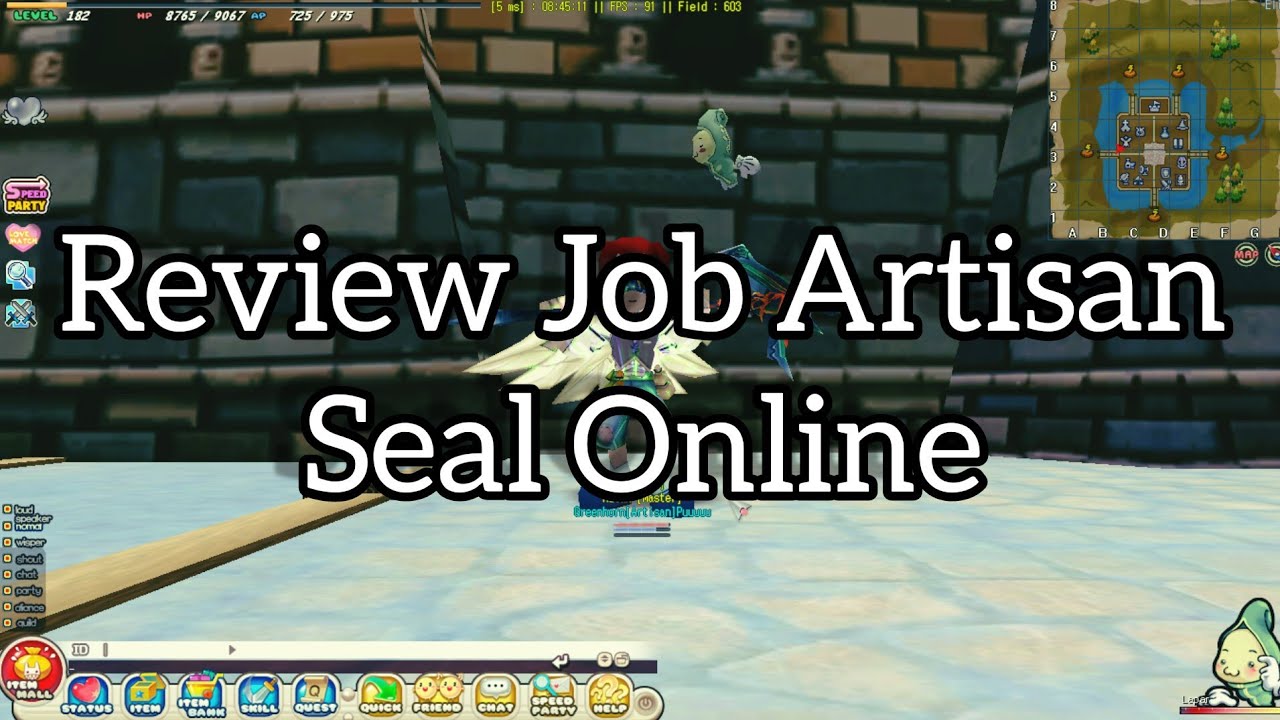 [Guide] Review Artisan Seal Online | Gameplay PVE | Skill Test | Seal Savage