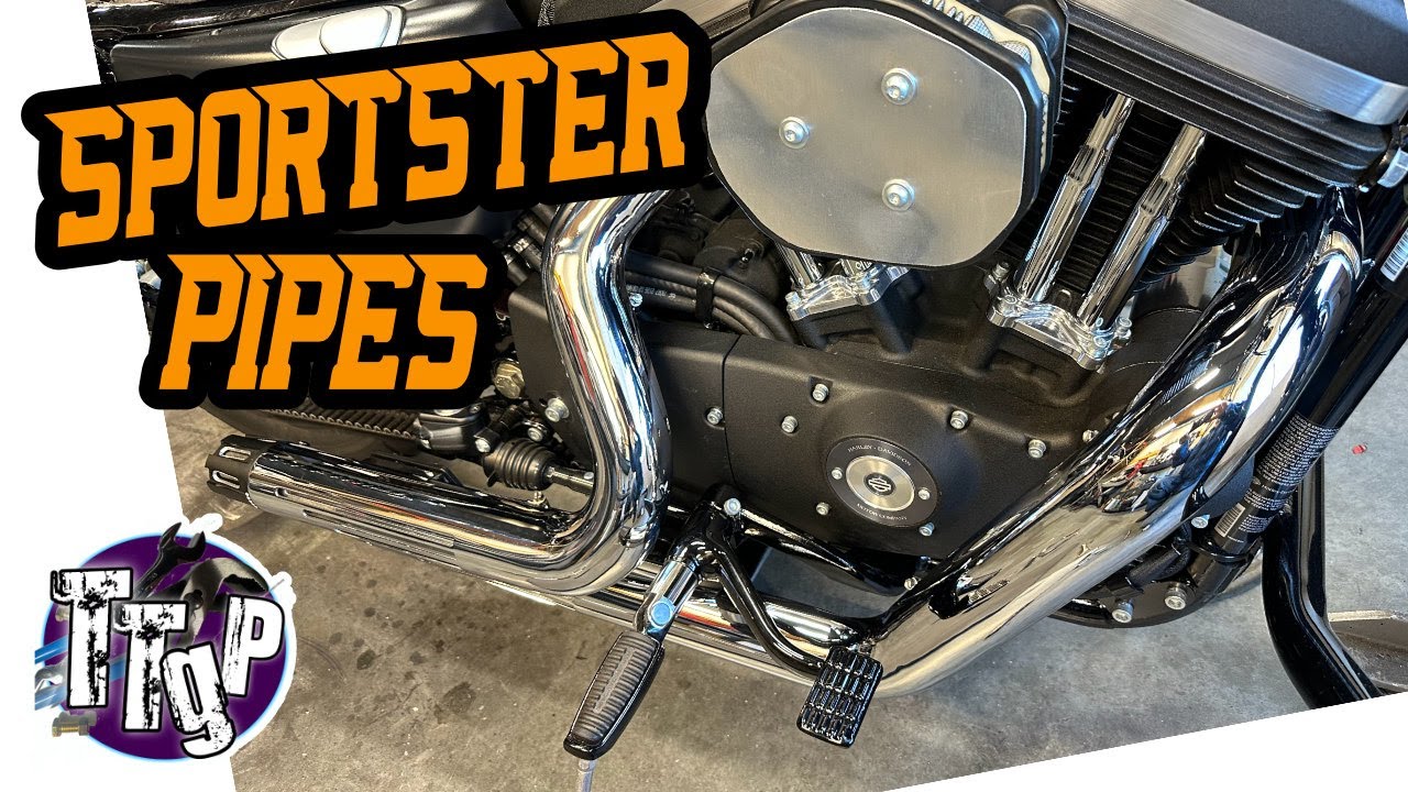 Sportster Exhaust Installation