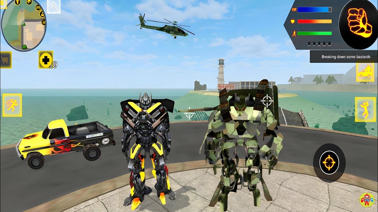 Robot Shark 2 Pickup Robot and Tank Robot Unlocked by Naxeex LLC #25 - Android Gameplay
