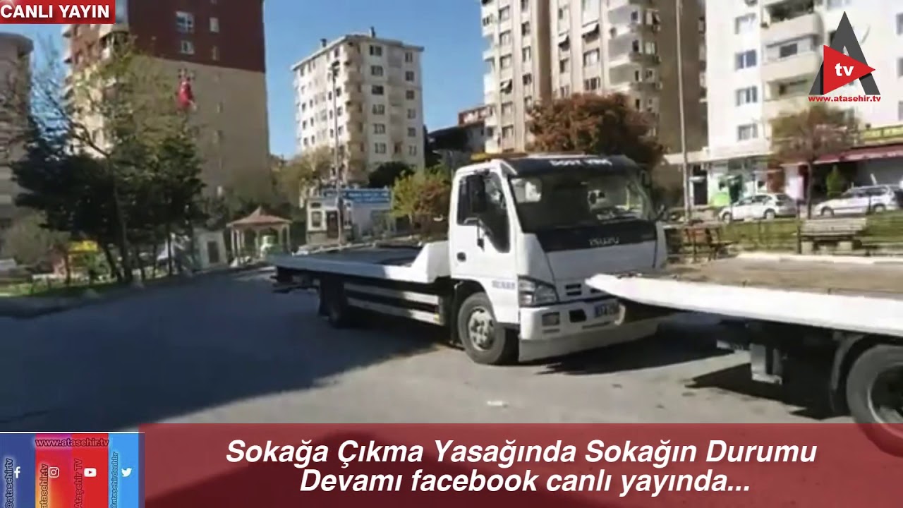 ATAŞEHİR TV SOKAĞA &Ccedil;IKMA YASAĞINDA SOKAĞIN NABZINDA.