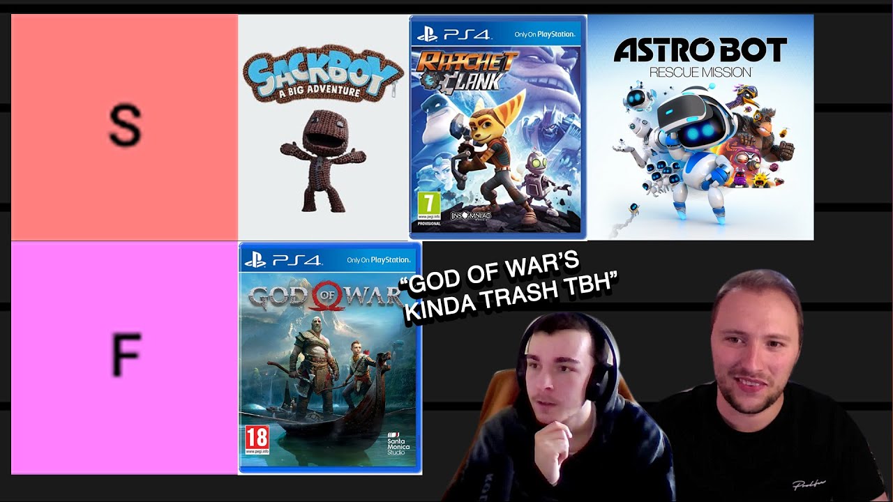 Ranking PS4 Theme Music - Tier Tuesday