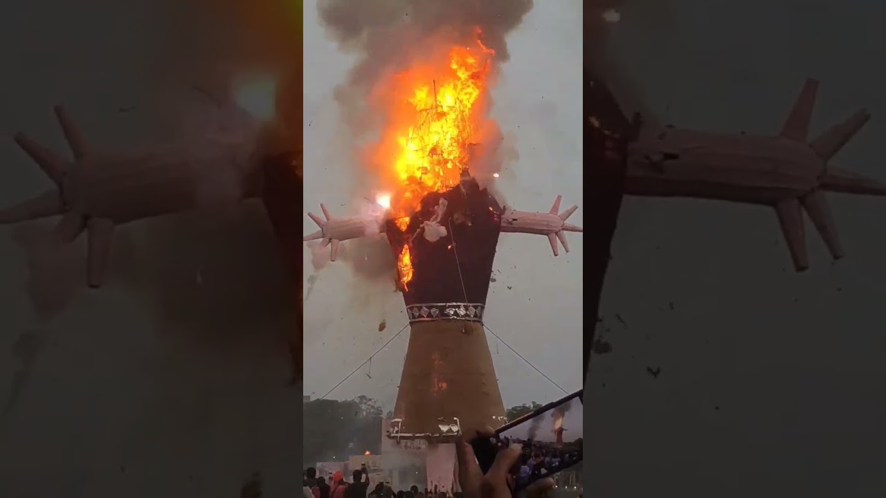 Amritsar ka   Dussehra ( shitla mata Mandir ground)  #dussehra #ravan #amritsar