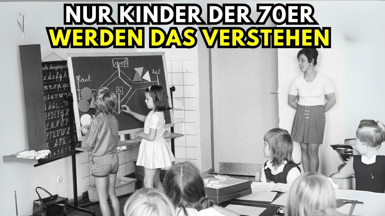So war ein SCHULTAG im DEUTSCHLAND der 70er