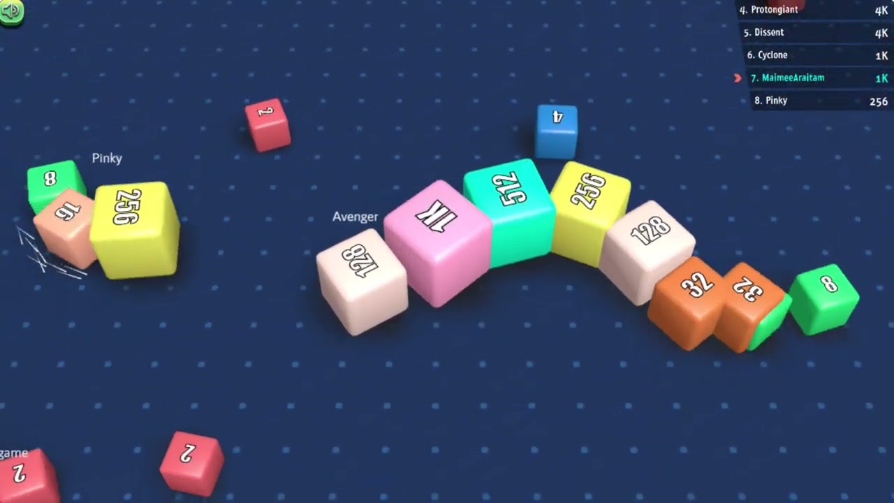 Don't bump like this - Cubes 2048