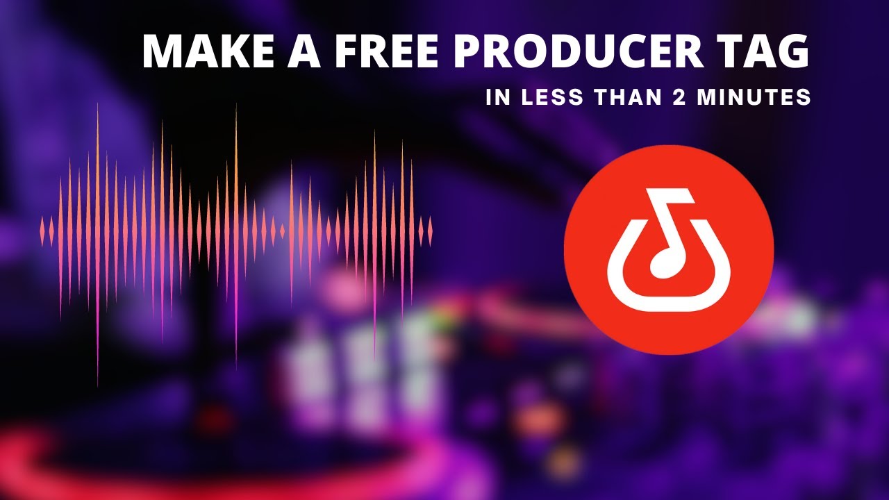 How To Make a Free Producer Tag (Using BandLab)