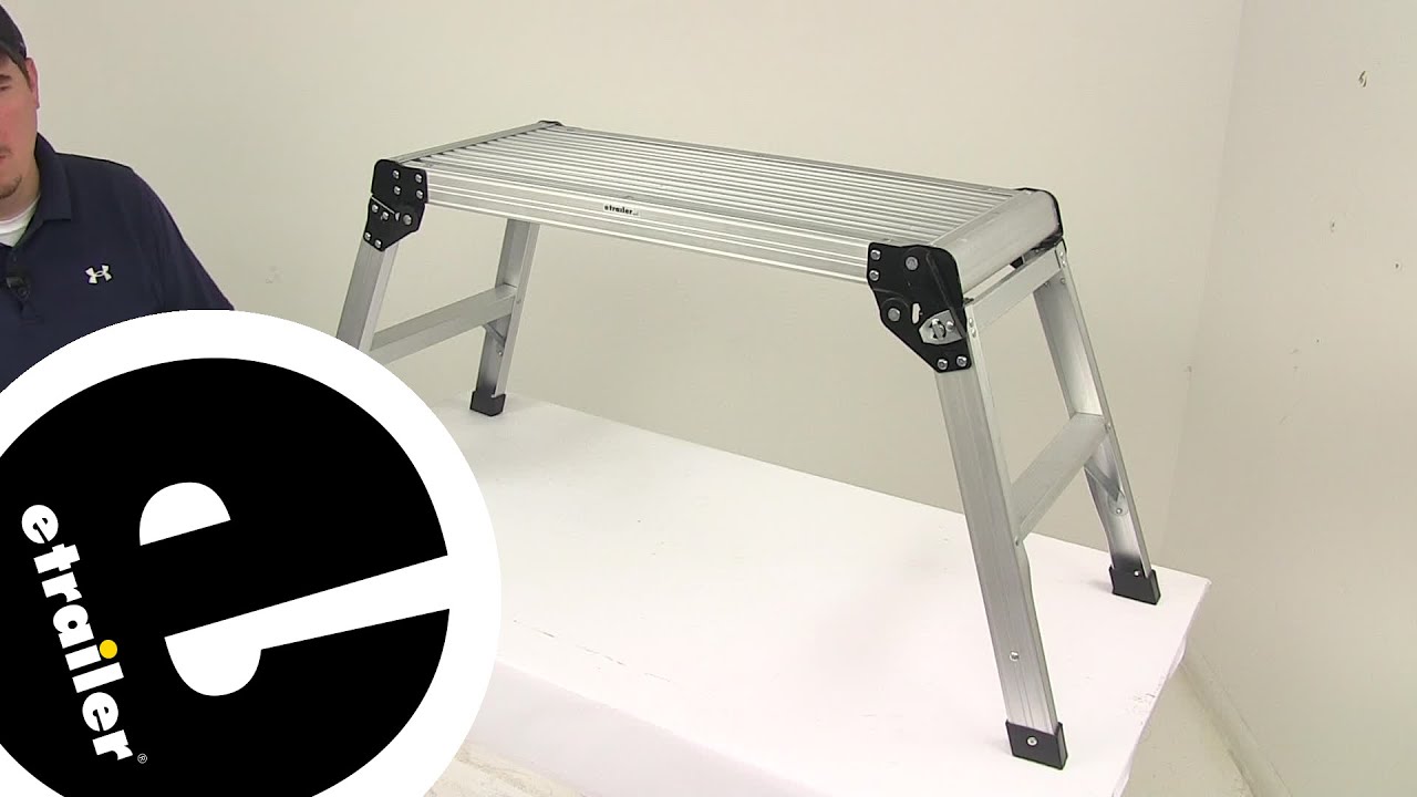 etrailer | In-Depth Review of the Aluminum Work Platform