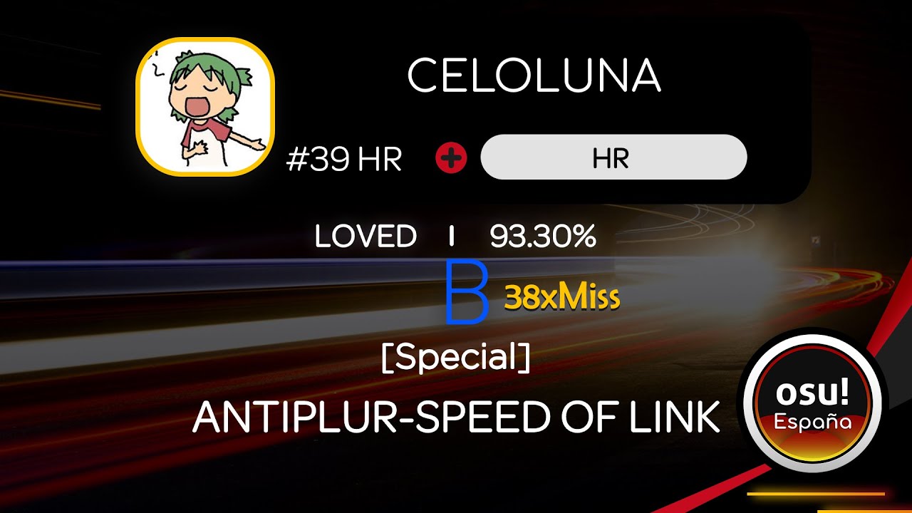 Celoluna | antiPLUR - Speed of Link [Special] 2nd Spanish HR Pass | Taiko