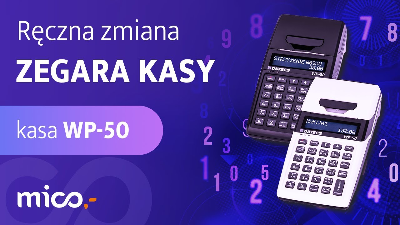 Zmiana godziny w kasie Datecs WP-50 Online 🕐🧐