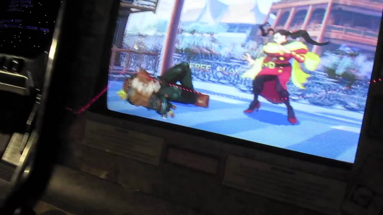 Street Fighter Alpha 2 - Arcade Cabinet Game Review - Capcom 1996