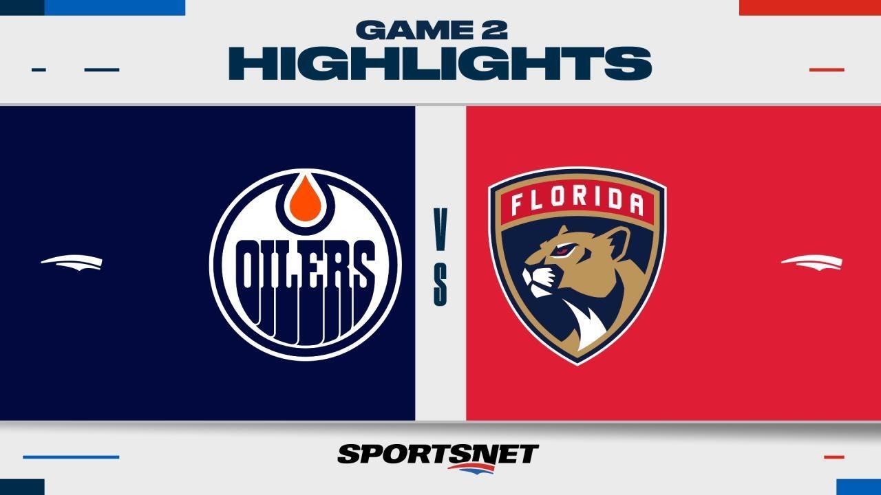 Stanley Cup Final Game 2 Highlights | Oilers vs. Panthers - June 10, 2024