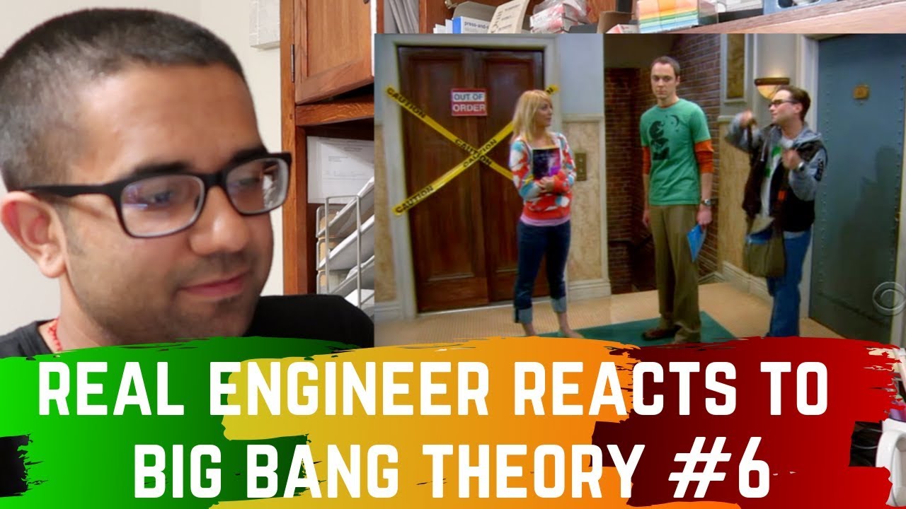 Real Engineer reacts to Science in Big Bang Theory #6