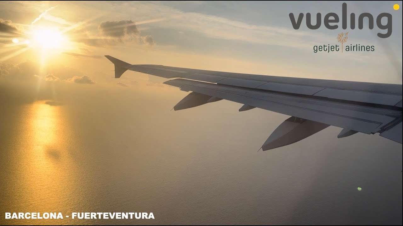 🇪🇸 BARCELONA - FUERTEVENTURA 🇮🇨 - VUELING (OP. BY GETJET AIRLINES) A321-200 - FULL FLIGHT