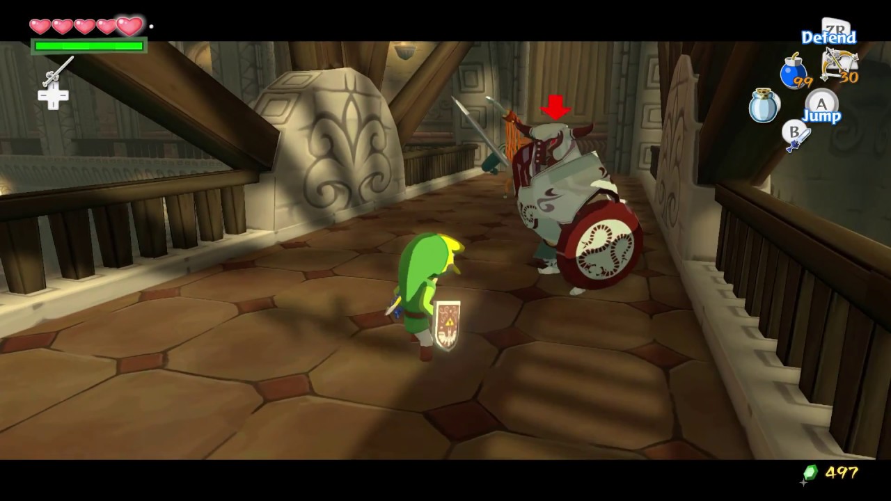 The Legend of Zelda: The Wind Waker HD Boss # 20: Moblins and Darknuts (1st Time)