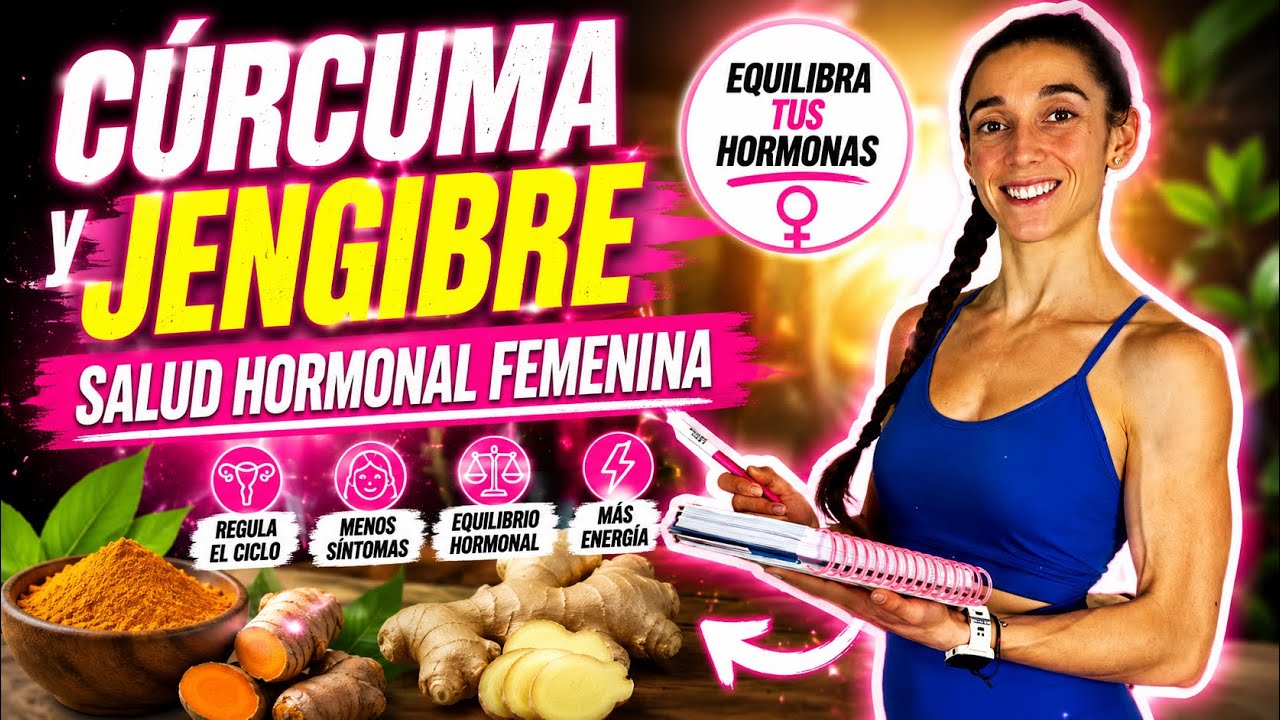 🌿 CÚRCUMA y JENGIBRE: MEJORA ASÍ el SÍNDROME PRE MENSTRUAL 💜