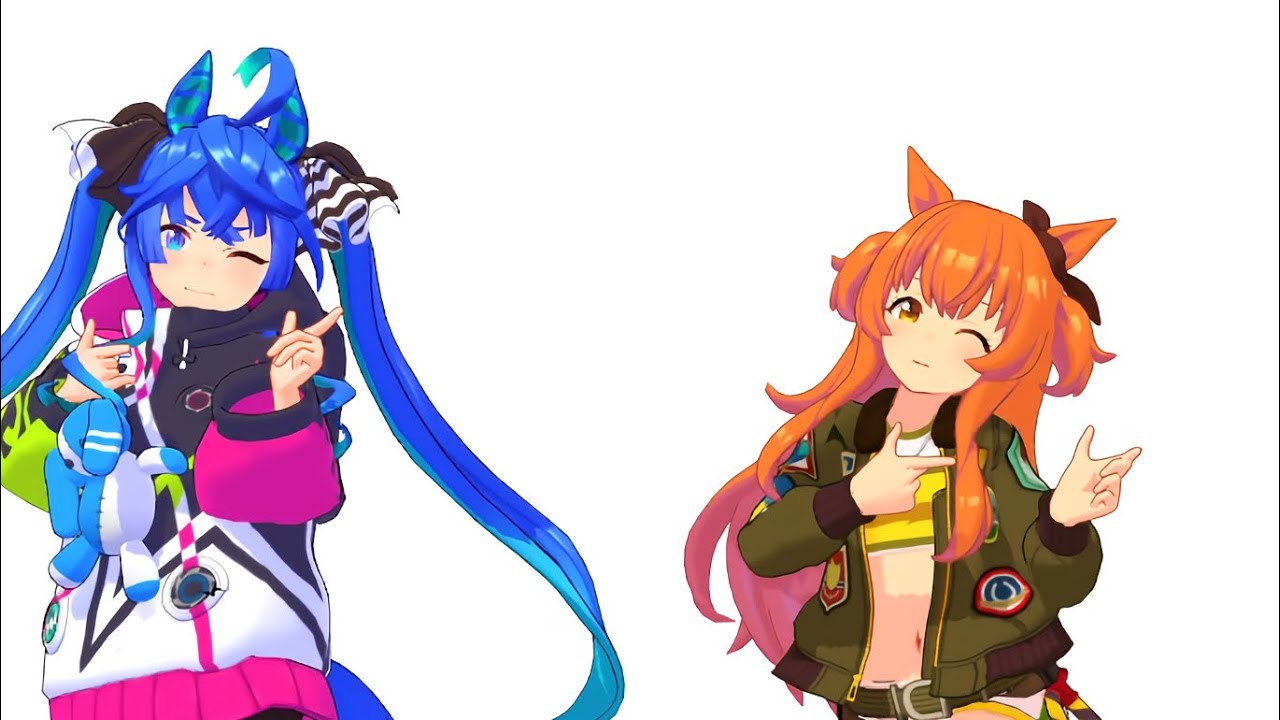 【ウマ娘とダンス練習】愛包ダンスホール【反転済】