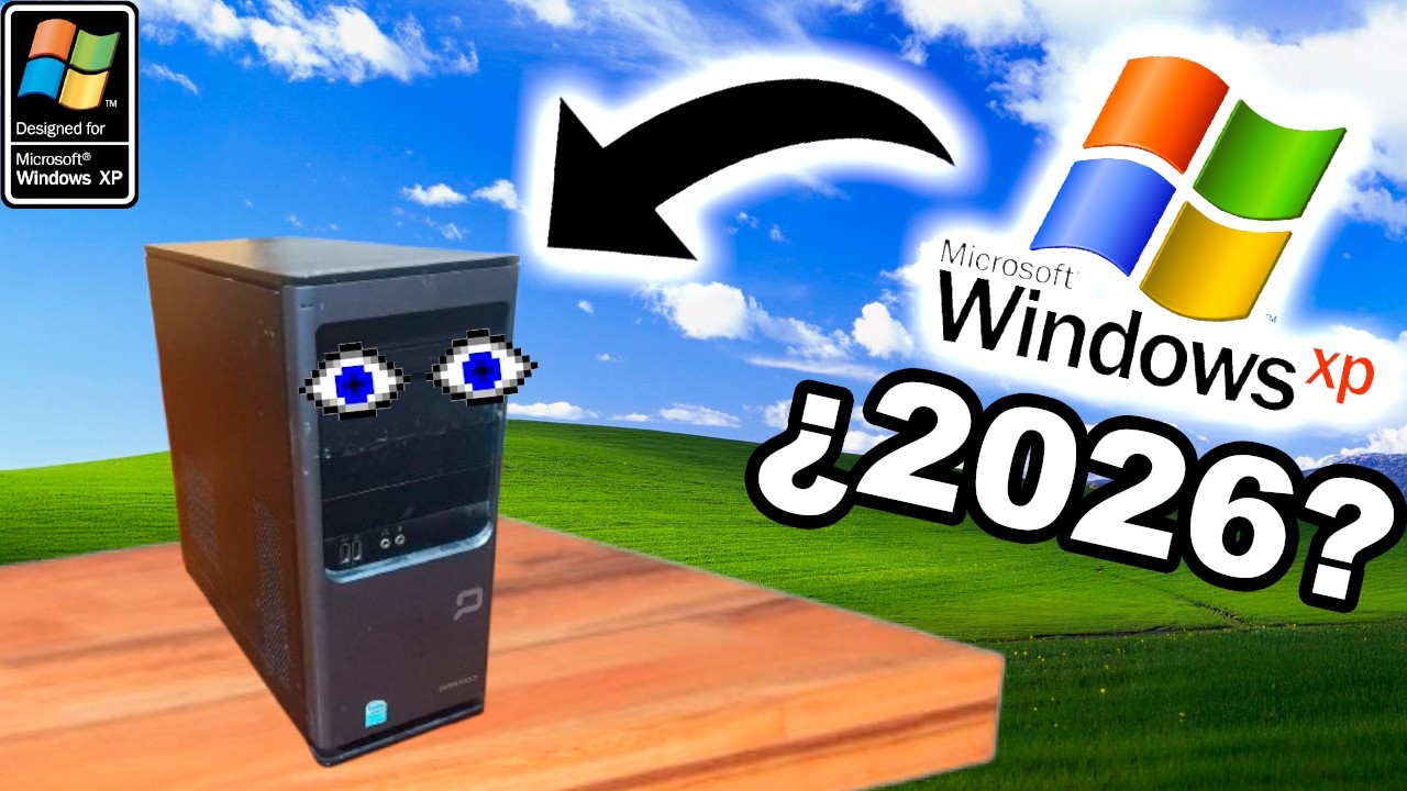 ¿Un PC con Windows XP en 2026 es BUENA opción?