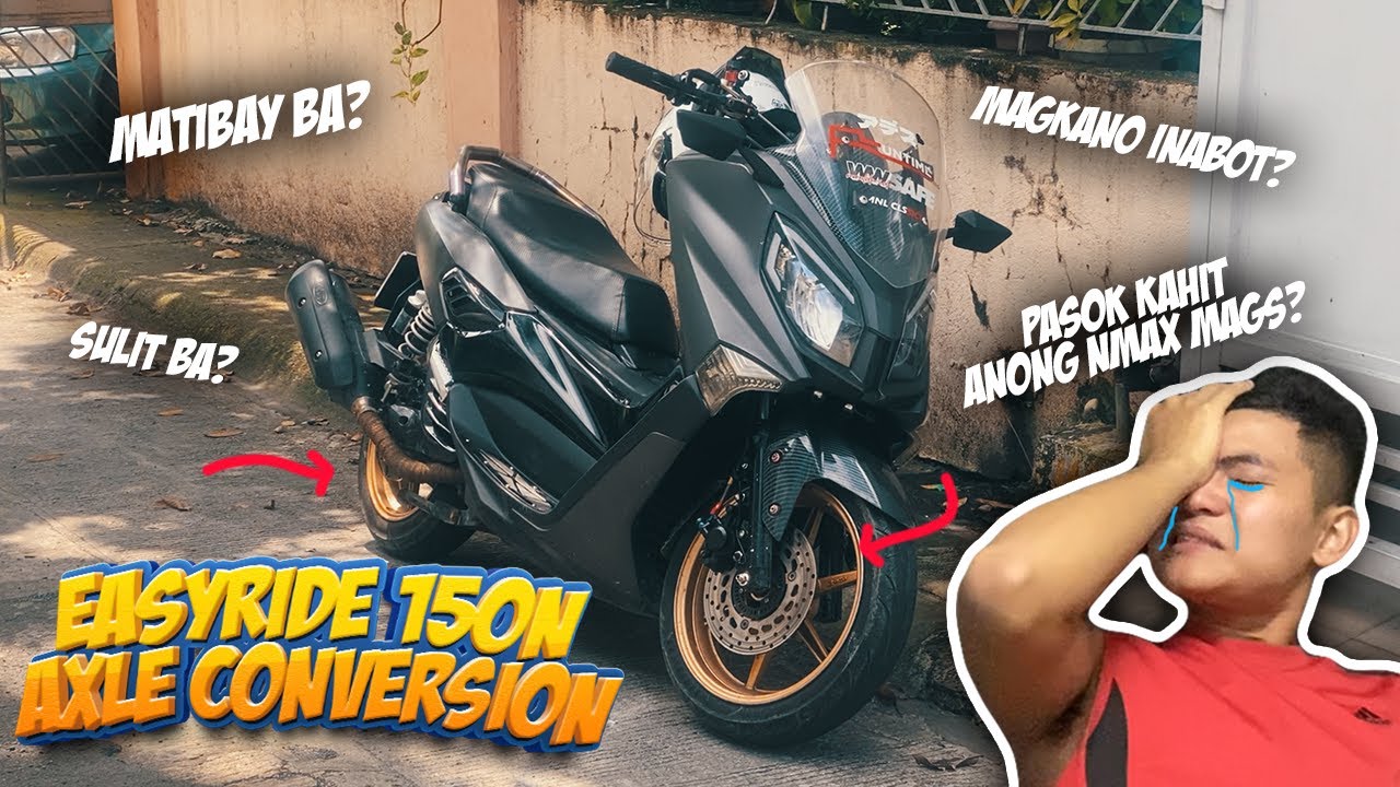 PAANO MAGKABIT NG NMAX MAGS SA ER150N | Motorstar Easyride 150n