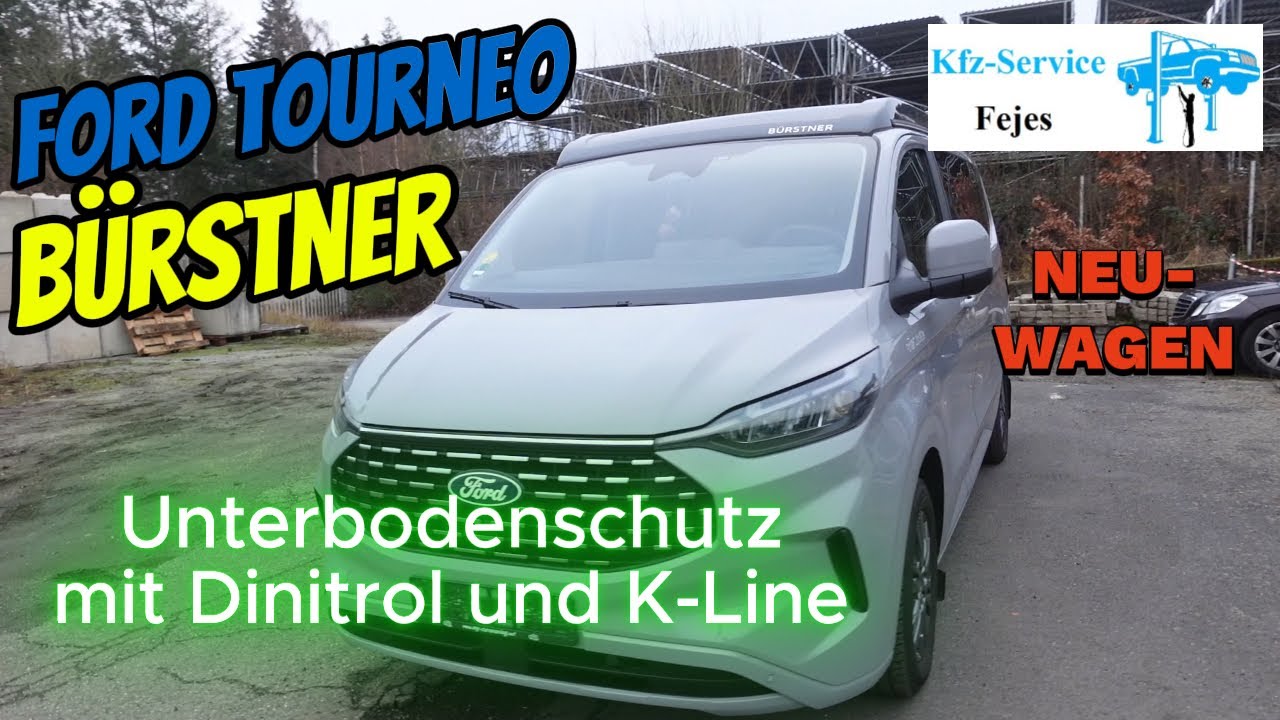 Ford Tourneo, Baujahr 2025, ca  7000 km und schon Rost an allen 4 Ecken...