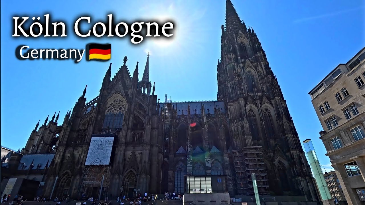 Köln Cologne, the most beautiful city on the Rhine🇩🇪[4K]