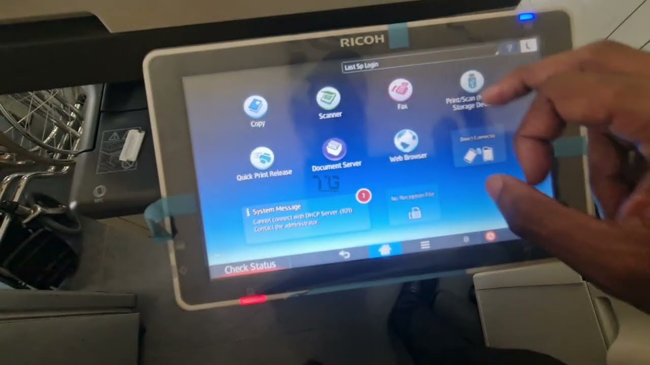 How to Enter Service Mode in Rex Rotary IM 350F Printer