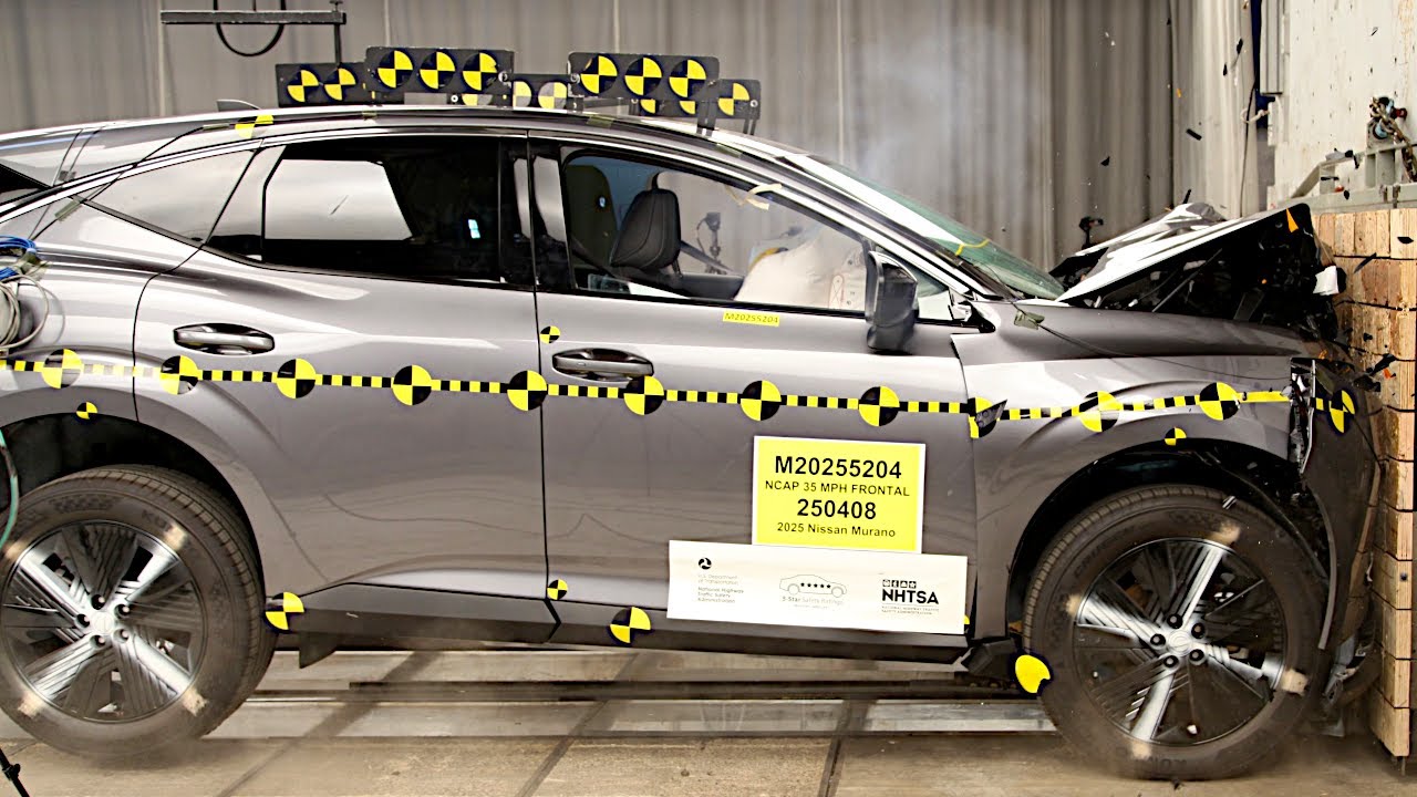 2025 NISSAN MURANO Crash Test