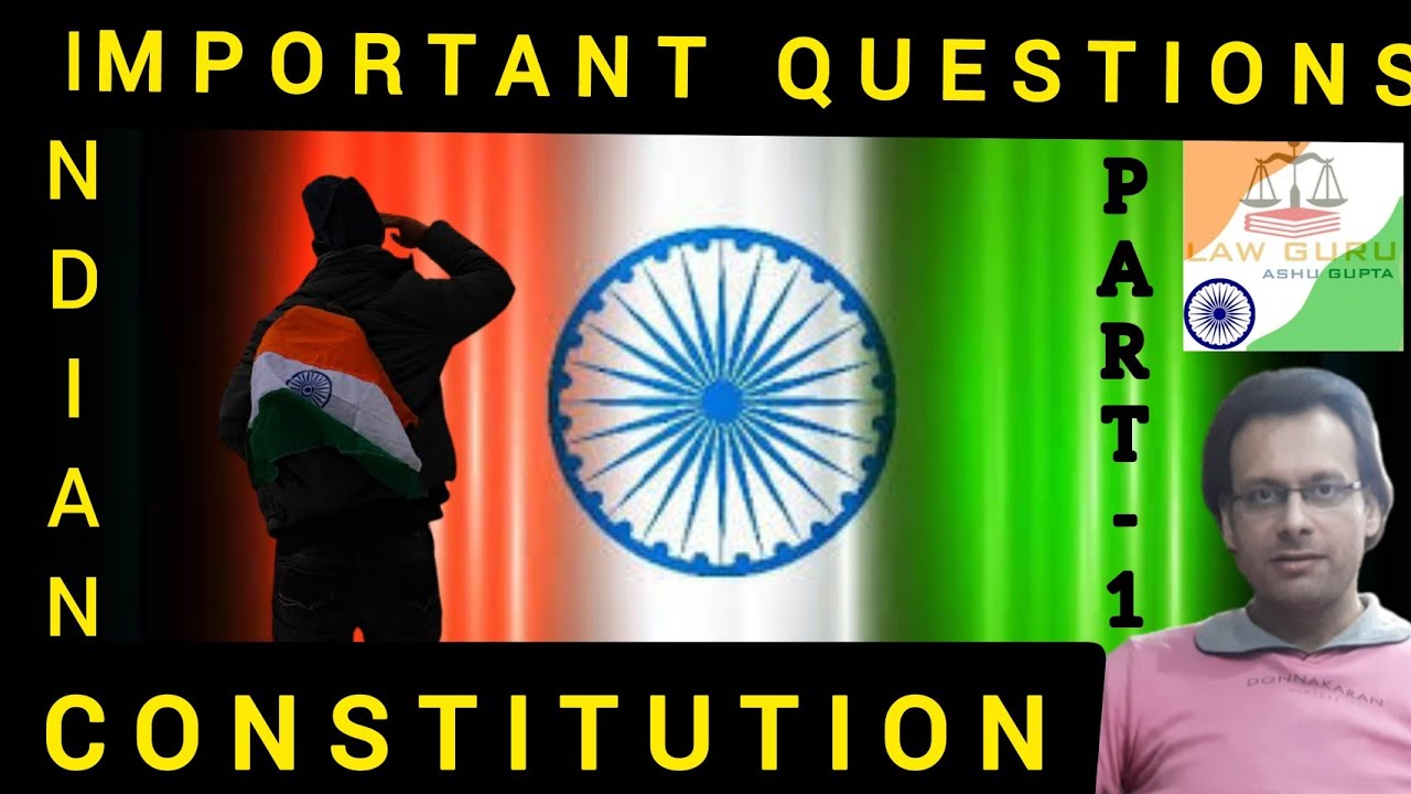 Important Questions। भारतीय संविधान। भाग 1। अनुच्छेद 1-51A । Indian Constitution 1 । जरूर पढ़ें ।