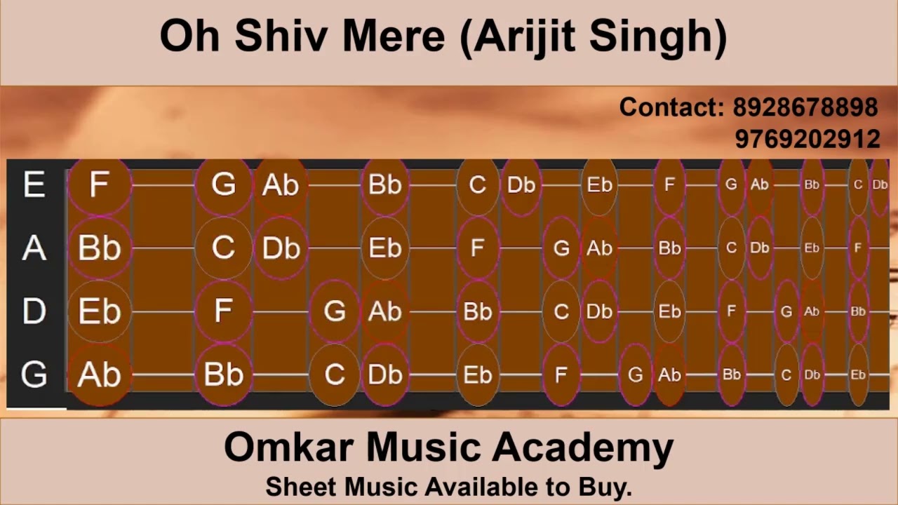 Oh Shiv Mere (Arijit Singh) Violin Tutorial