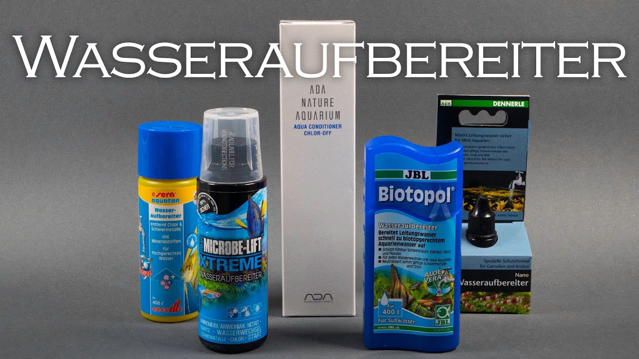 Brauche ich Wasseraufbereiter in meinem Aquarium? | Aquado-Zoo Dortmund