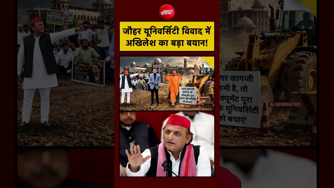 Syed Suhail | Jauhar University Rampur News |जौहर यूनिवर्सिटी विवाद में Akhilesh Yadav का बड़ा बयान!