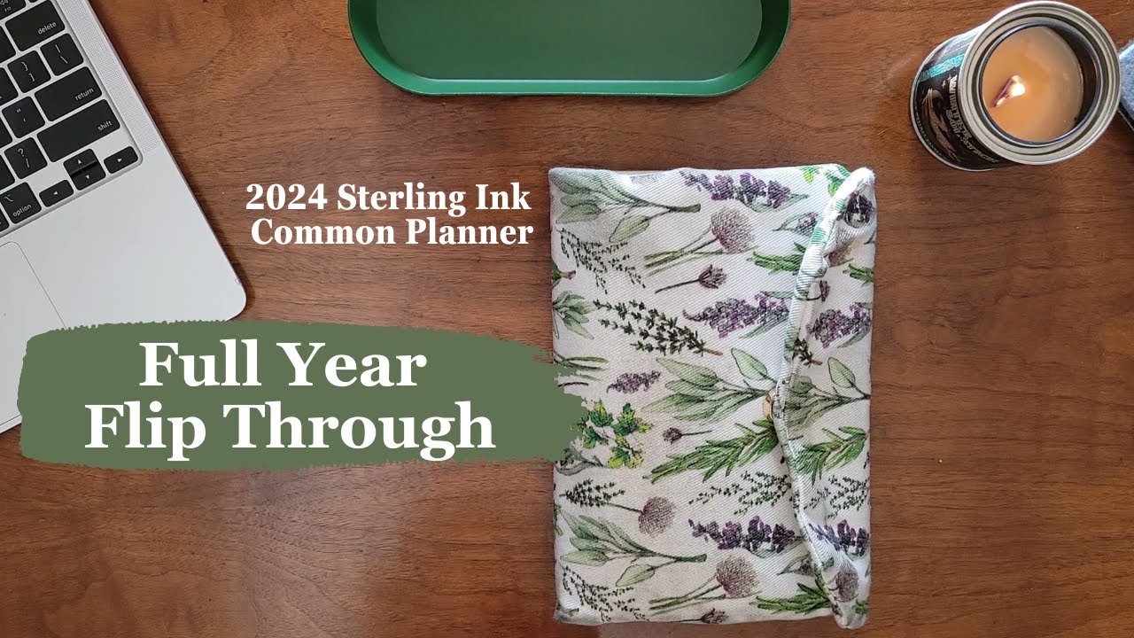 2024 Planner Flip Through | Functional Planning | Sterling Ink Common Planner