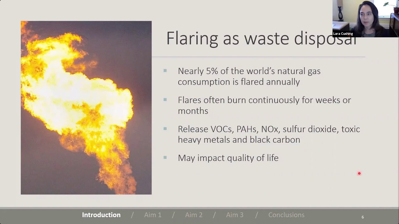 Health Impacts of Flaring from Oil and Gas Development with Lara Cushing, PhD, MPH