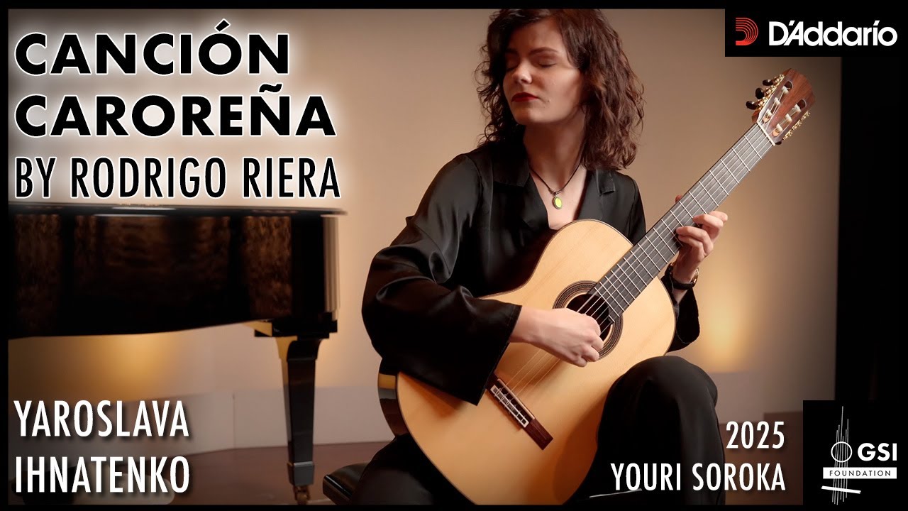 Yaroslava Ihnatenko performs Rodrigo Riera's 