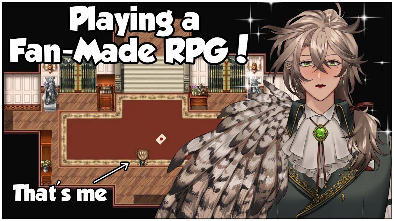 Playing a fan-made RPG game! Let's explore the mansion together!