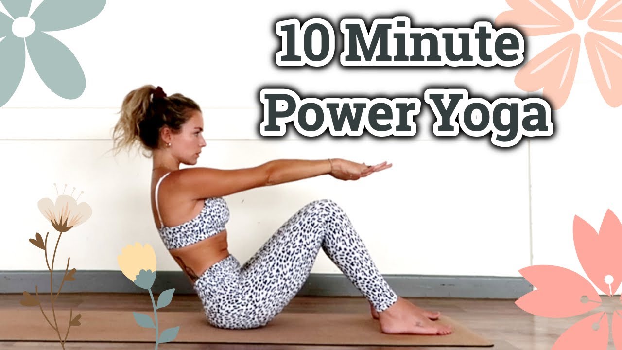 Quick Power Yoga Flow | 10 Minutes | Hola Jess