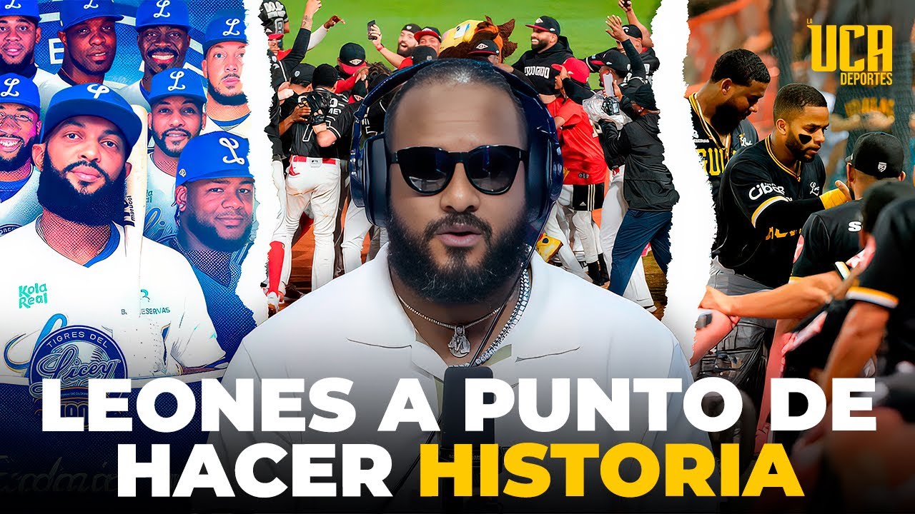 LIDOM: LOS LEONES DEL ESCOGIDO ESTÁN A PUNTO DE HACER HISTORIA, TODOS LOS DETALLES 