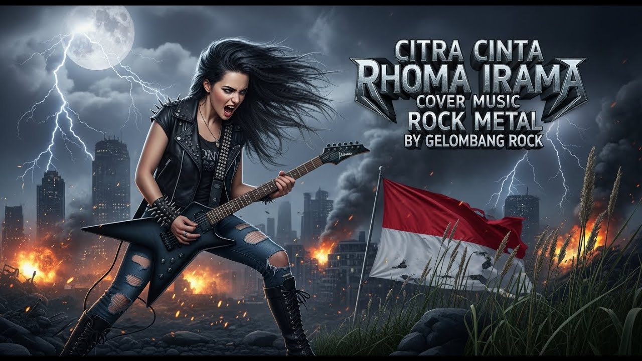 CITRA CINTA - RHOMA IRAMA [ COVER ROCK METAL ] BY GELOMBANG ROCK