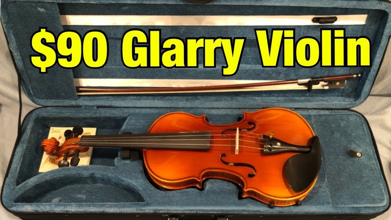 Glarry $90 Violin review and set up