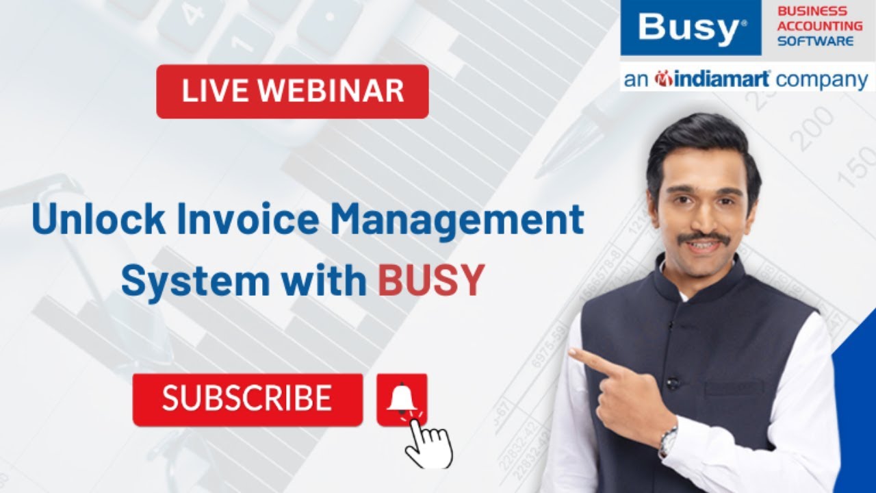 Unlock IMS with BUSY 21 Rel.(11.9) | Invoice Management System | BUSY