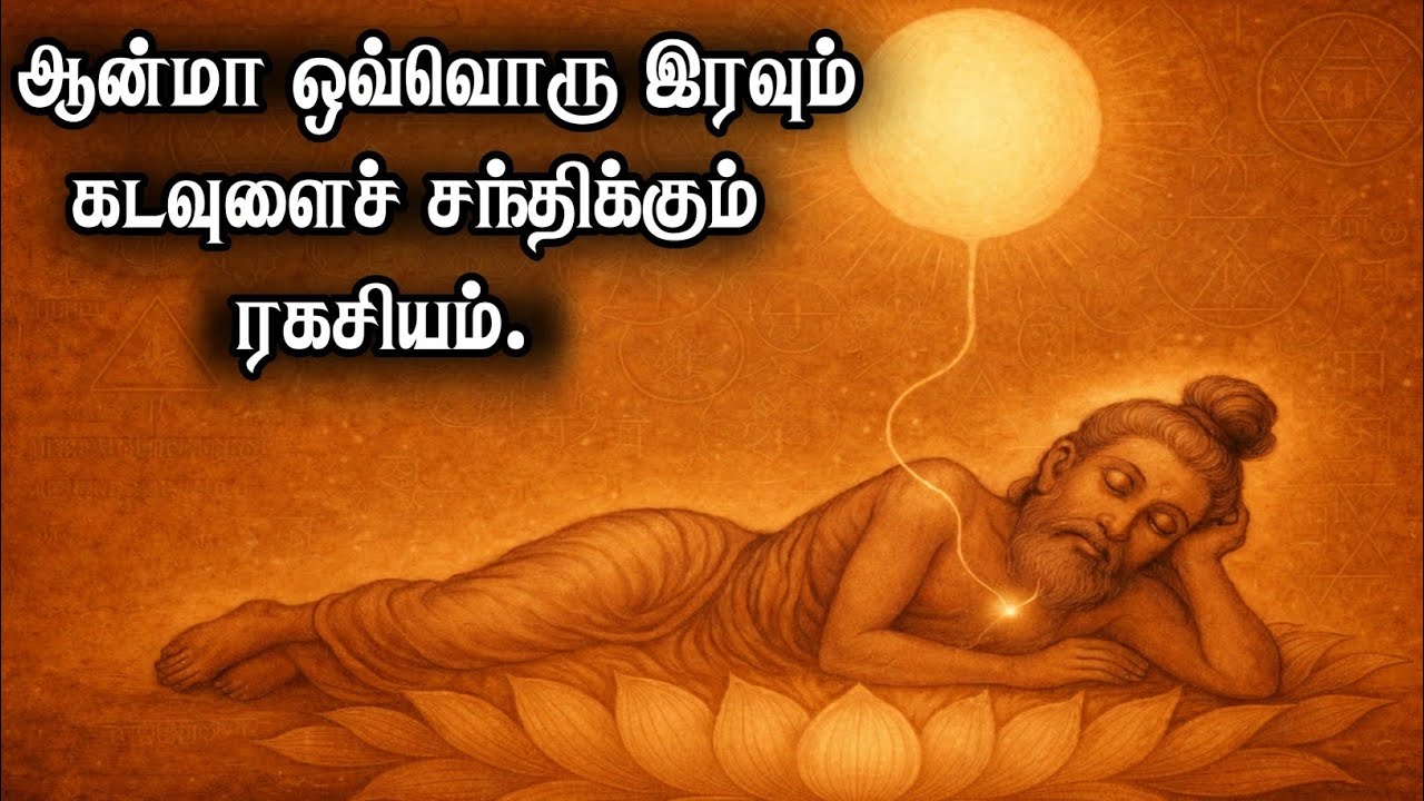 ஆழ்ந்த உறக்கத்தில் ஆன்மா கடவுளை சந்திக்கிறதா? | Deep Sleep & Spirituality | Mandukya Upanishad