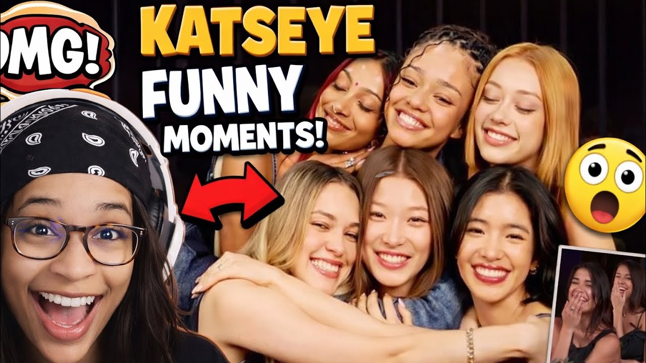I Was NOT Ready 😭 | Reacting to KATSEYE’s Funniest & Most Chaotic Moments