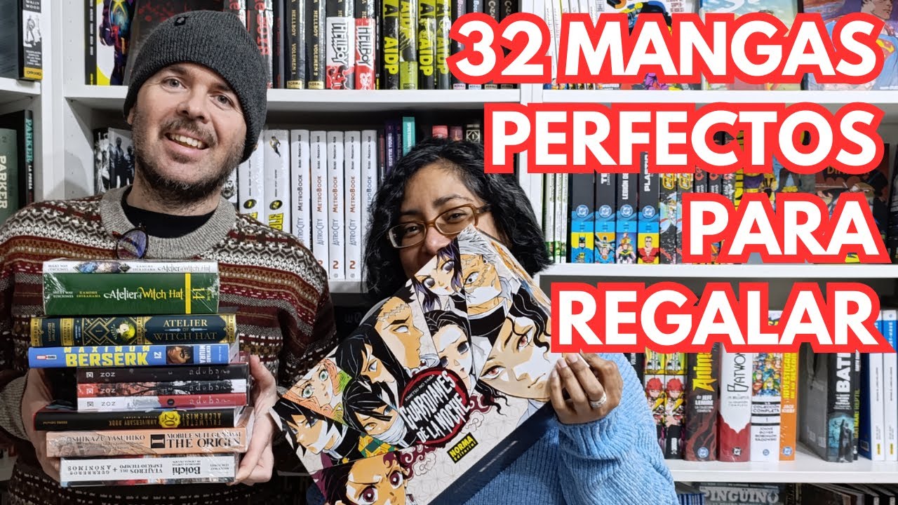 Guía de regalos 2025 - 32 mangas perfectos para regalar o autoregalar